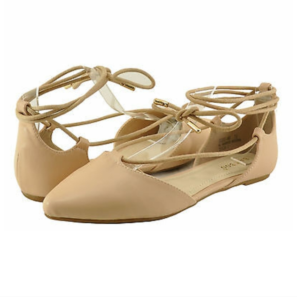 Women's Shoes Bamboo Sequel-Ankle Wrap Lace Up size 9